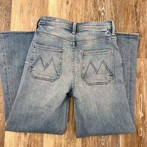 Mother wide leg denim